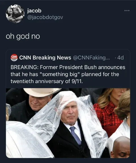 Bush Has Something Big Planned