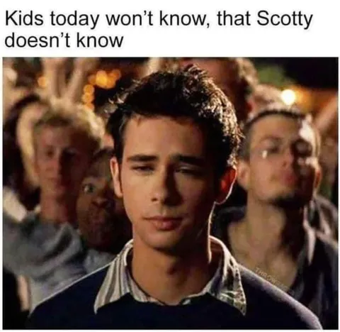 Scotty Doesn’t Know Reaction