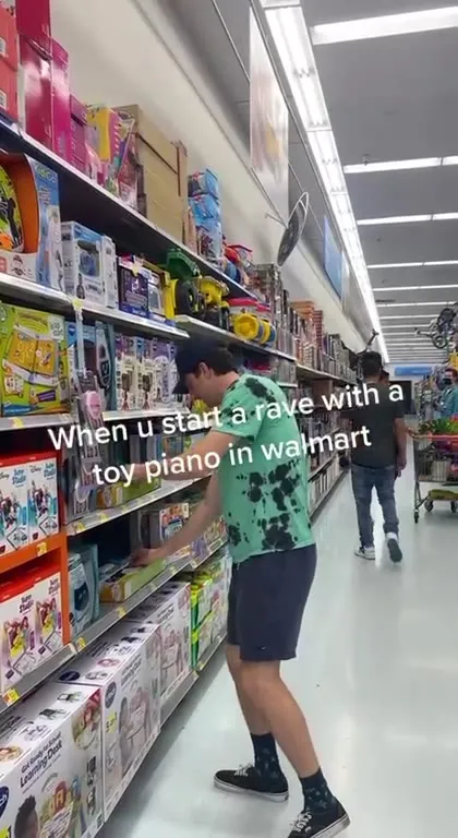Walmart Toy Piano Rave