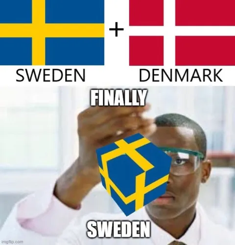 Sweden Plus Denmark Equals Sweden