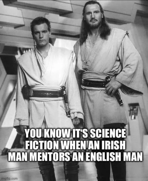 Irish Man Mentors English Man