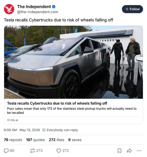 Cybertruck Wheels Falling Off