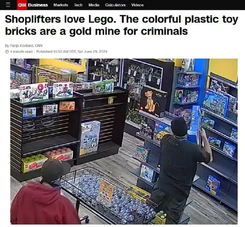 Shoplifters Love Lego