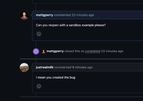 You Created the Bug