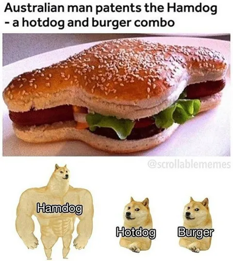 Australian Man Patents the Hamdog