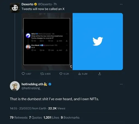 Tweets Will Now Be Called an X