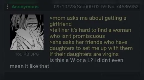 Accidentally Asking for Virgins