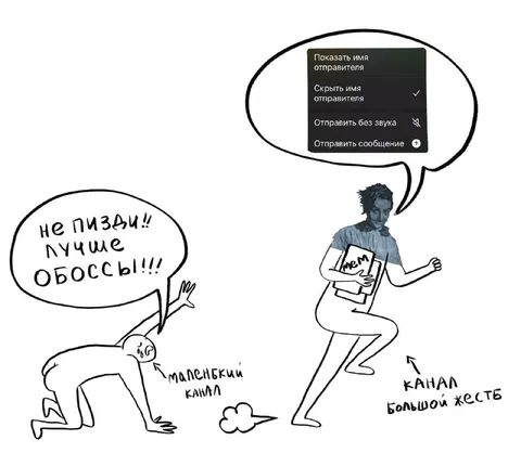 Маленький канал и большой жест