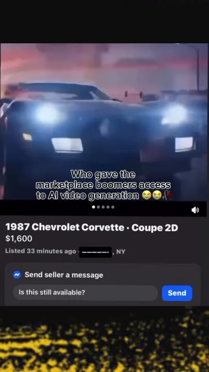 Marketplace Boomer AI Corvette