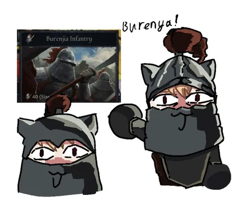 Burenja Infantry Cat Warriors