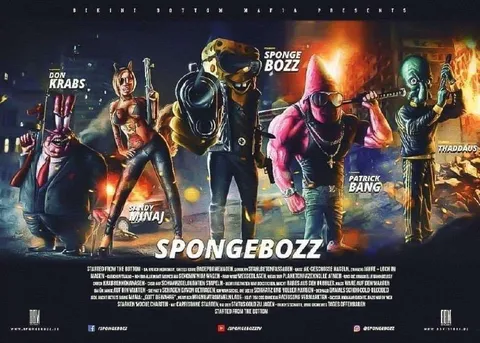 Spongebozz Rap Poster