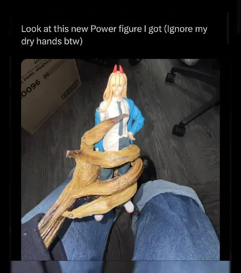Power Figure With Dried Fish