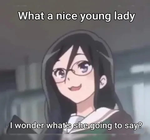 Nice Young Lady Reaction