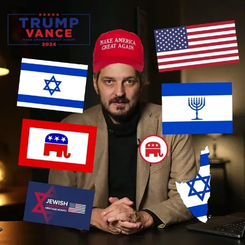 Trump Vance Jewish America Meme