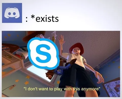 Discord Exists, Skype Leaves