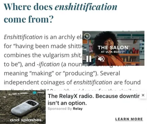 Where Does Enshittification Come From?