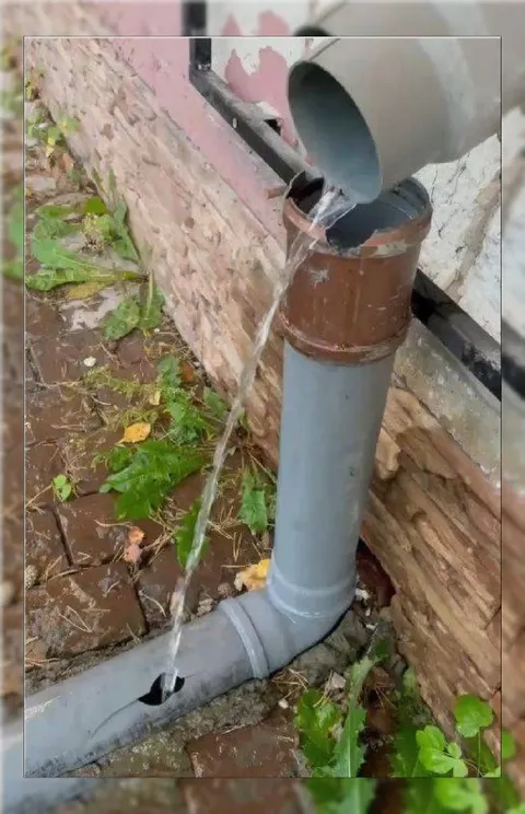 Гениальная водосточная система