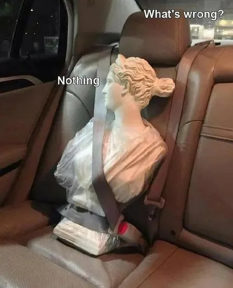 Nothing Is Wrong In The Car