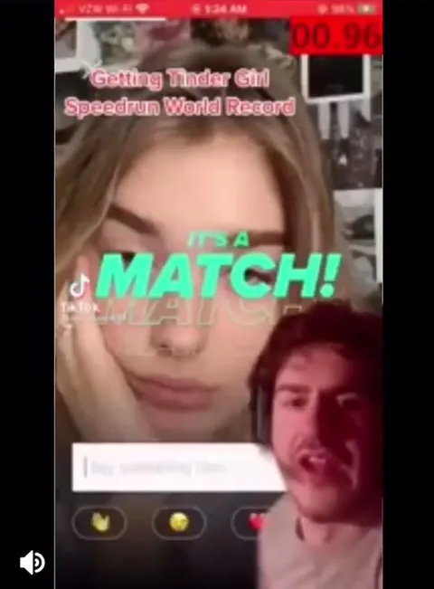 Getting Tinder Girl Speedrun