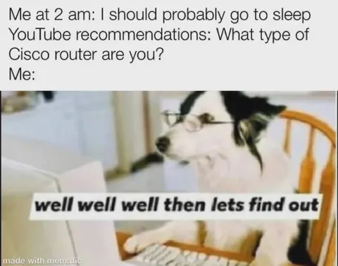 Late Night Cisco Router Research