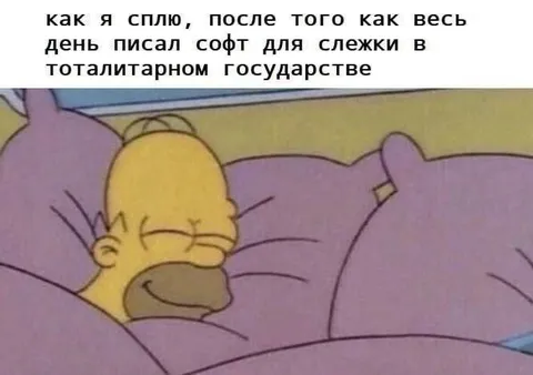 Сон после слежки за тоталитарным государством