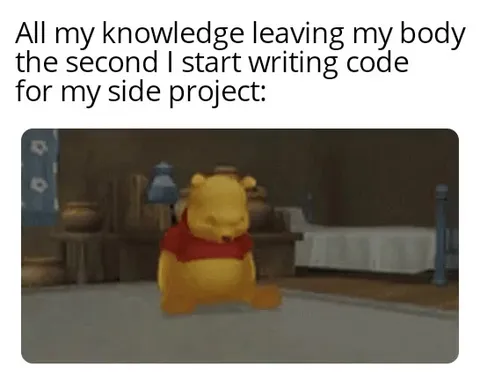 Knowledge Leaving My Body