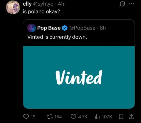 Vinted Is Currently Down
