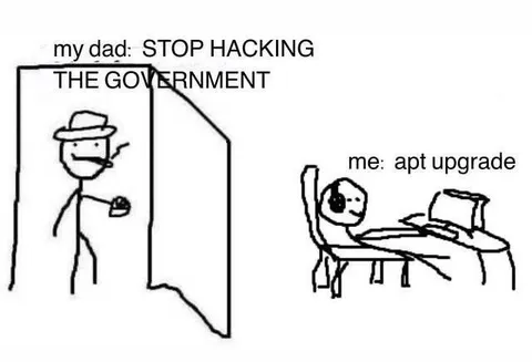 Dad Catches Me Hacking