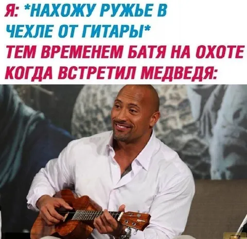 Ружьё в чехле от гитары