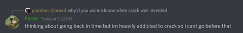 Addicted to Crack Time Travel