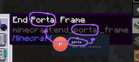 End Porta Frame Typo