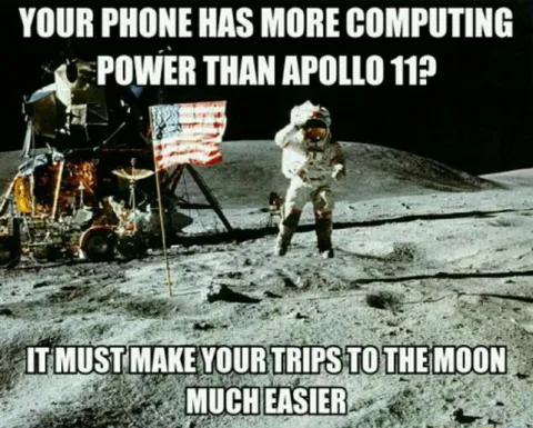 Phone More Powerful Than Apollo 11