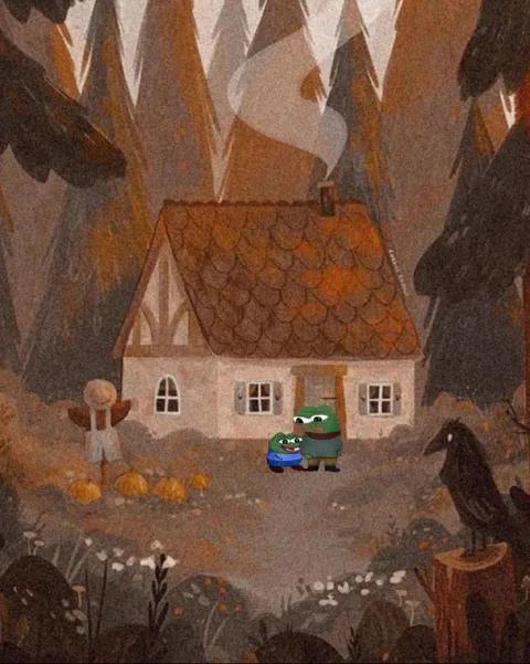 Пепе у сказочного дома
