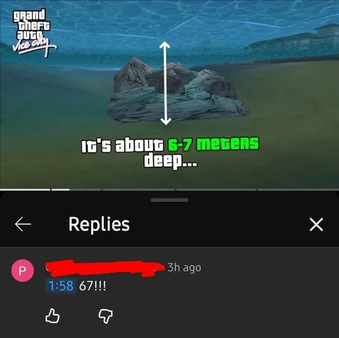 Six Seven Meters Deep