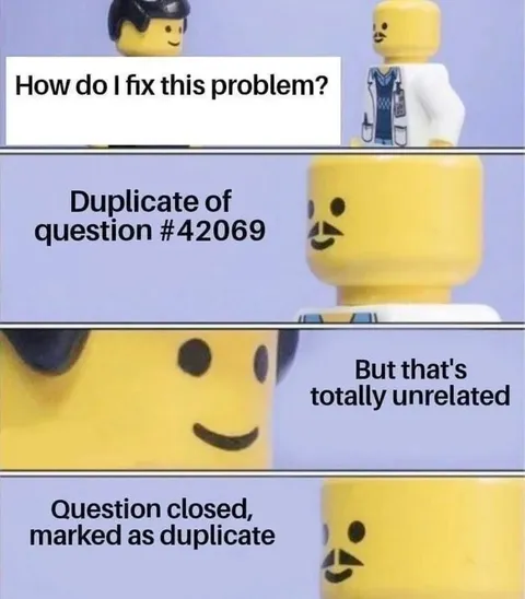 Duplicate Question Closed