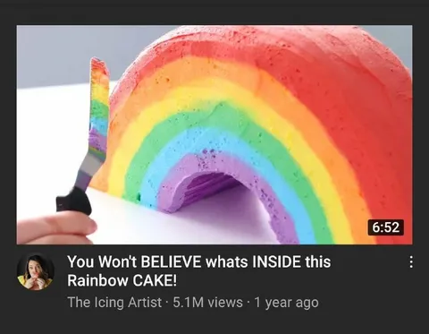 You Won't Believe Rainbow Cake