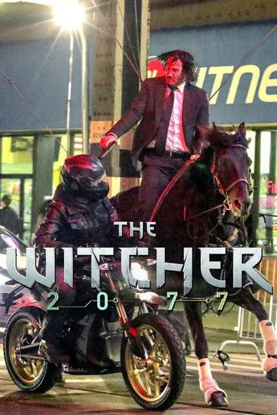 The Witcher on a Horse
