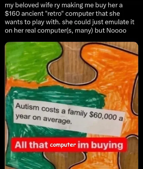 Beloved Wife Buys Retro Computer