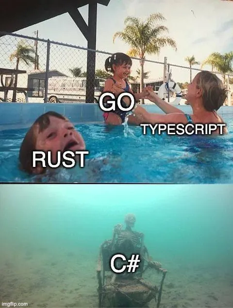 Rust and TypeScript Choose Go