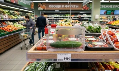 Огурец под охраной