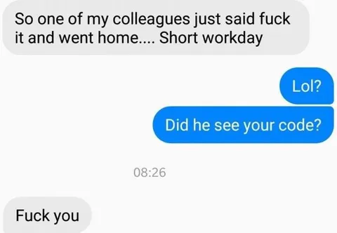Did He See Your Code?