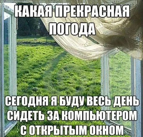 Прекрасная погода для компьютера