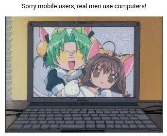 Real Men Use Computers