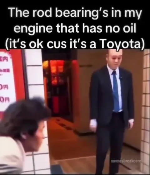 Toyota Engine Keeps Going