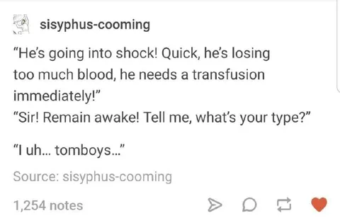 Tomboys Blood Type