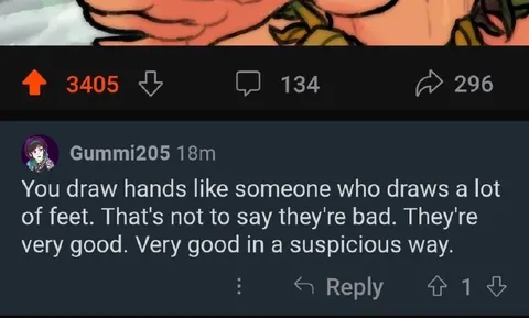 Suspiciously Good Hand Drawing