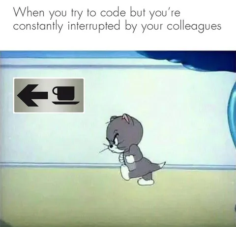 Interrupted While Coding