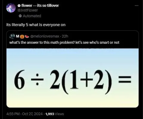 The Answer Is Literally 5