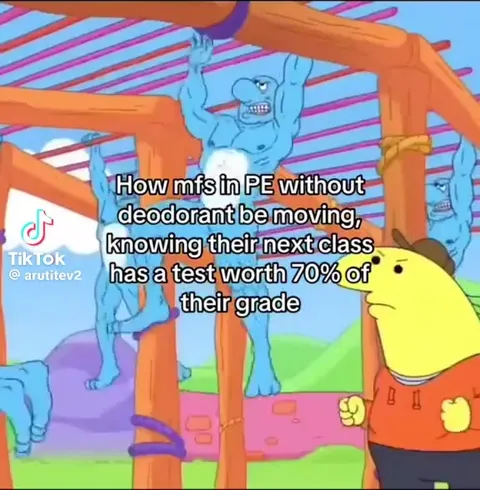 PE Without Deodorant Panic