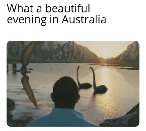Beautiful Evening in Australia